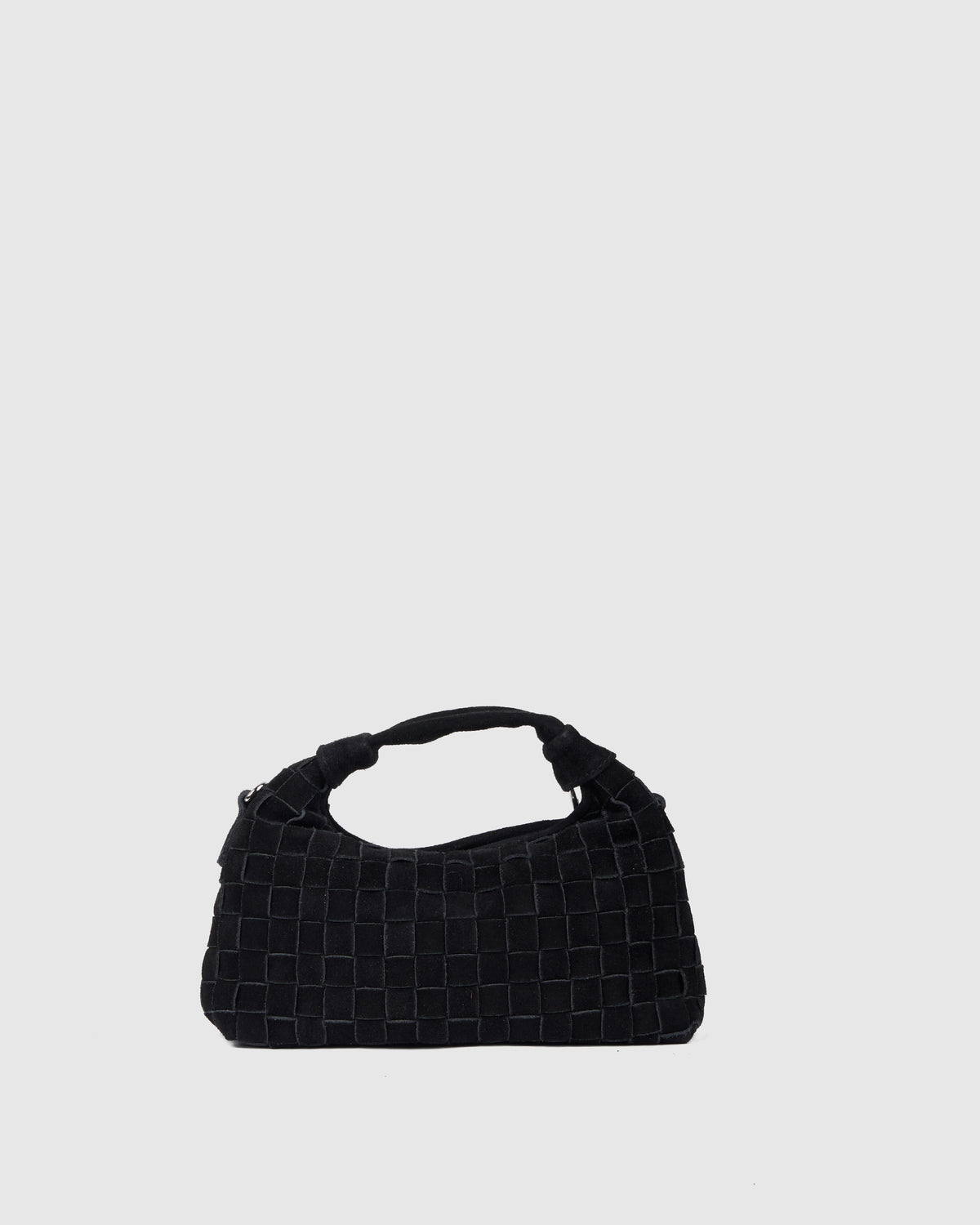 Núnoo Mini Dandy Braided Suede Black Small bag Black