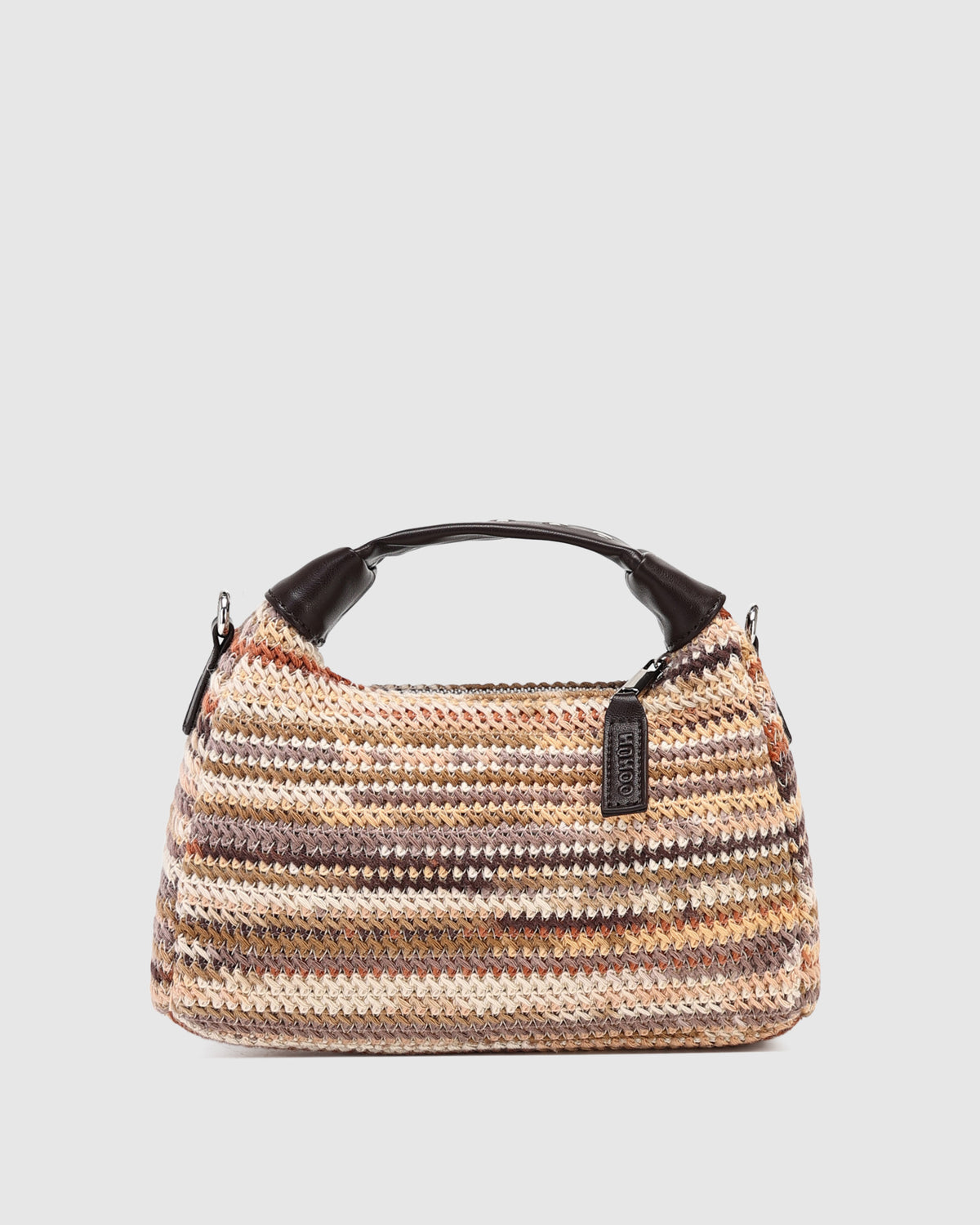 Núnoo Mini Dandy Crochet Multi Medium Brown