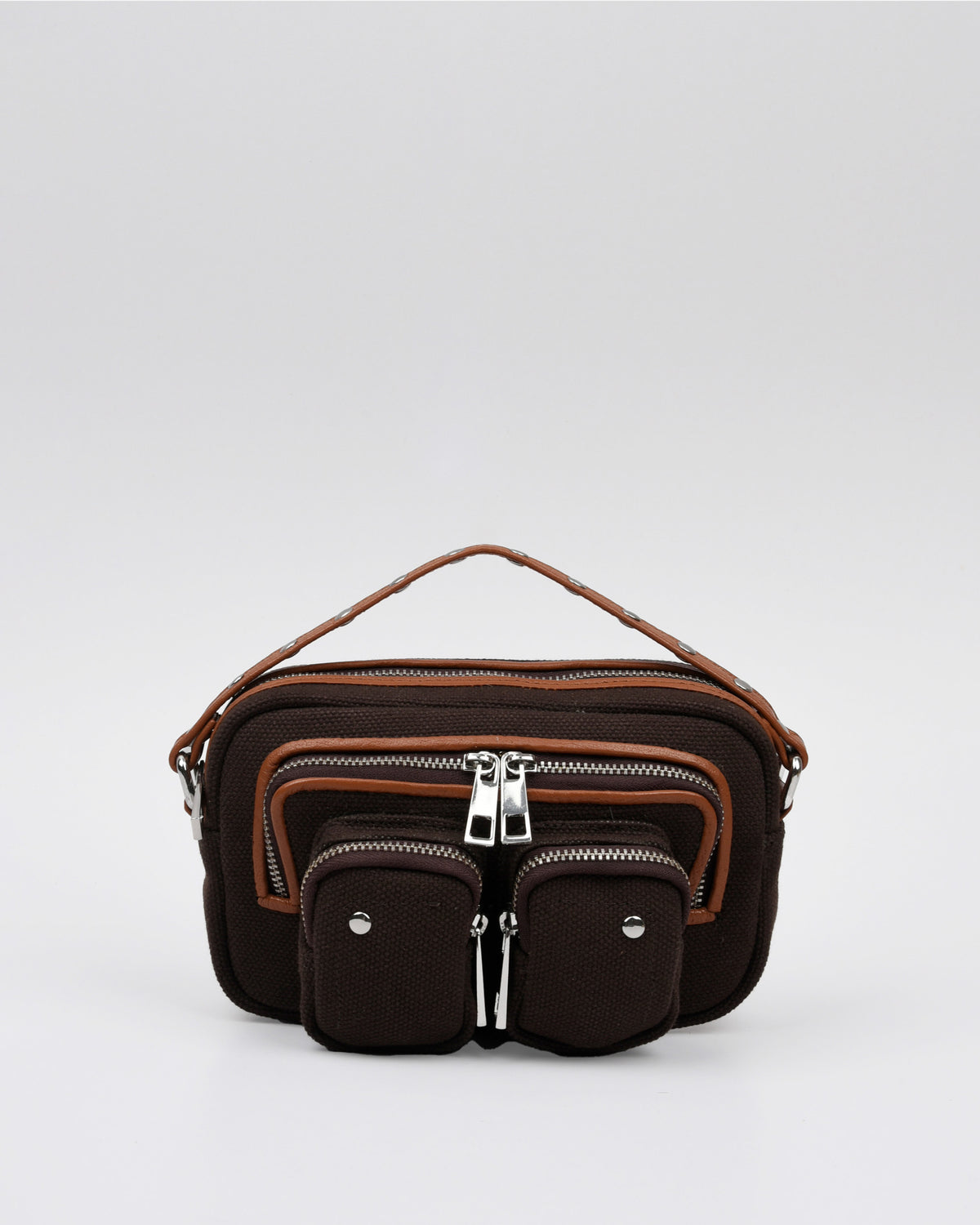 Núnoo Helena Canvas Coffee Small bag Coffee