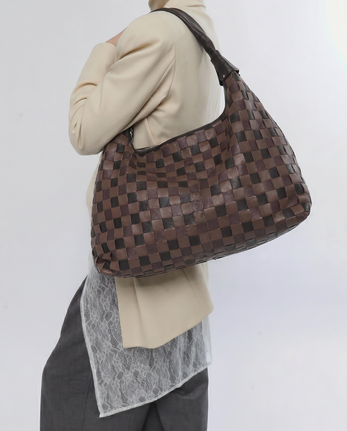 Núnoo Maxi Dandy Braided Air 1 Multi Brown Maxi