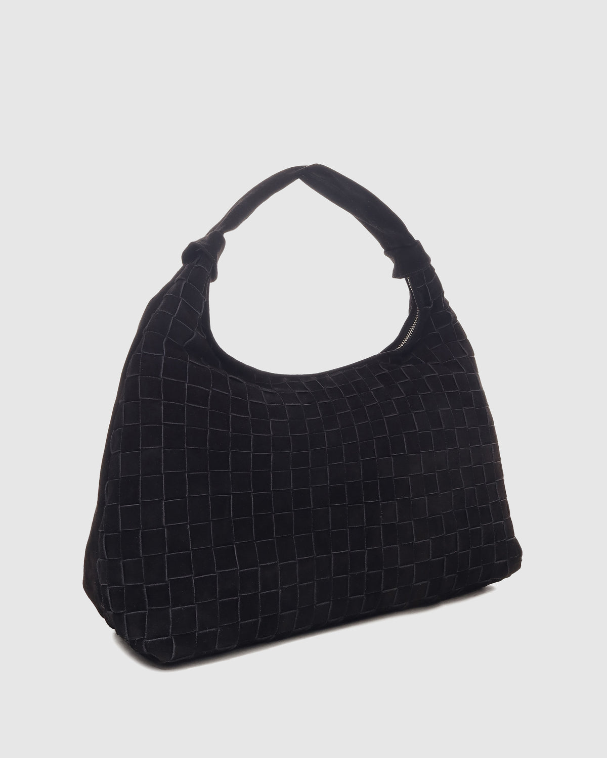 Núnoo Maxi Dandy Braided Suede Black Maxi Black