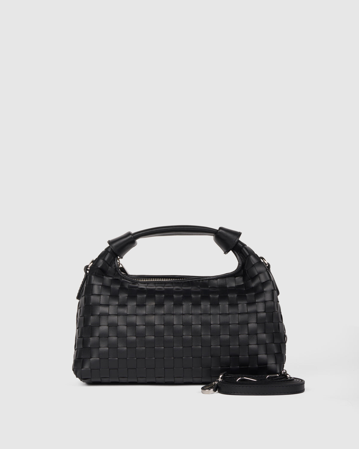 Núnoo Mini Dandy Braided Rain Black Small bag Black