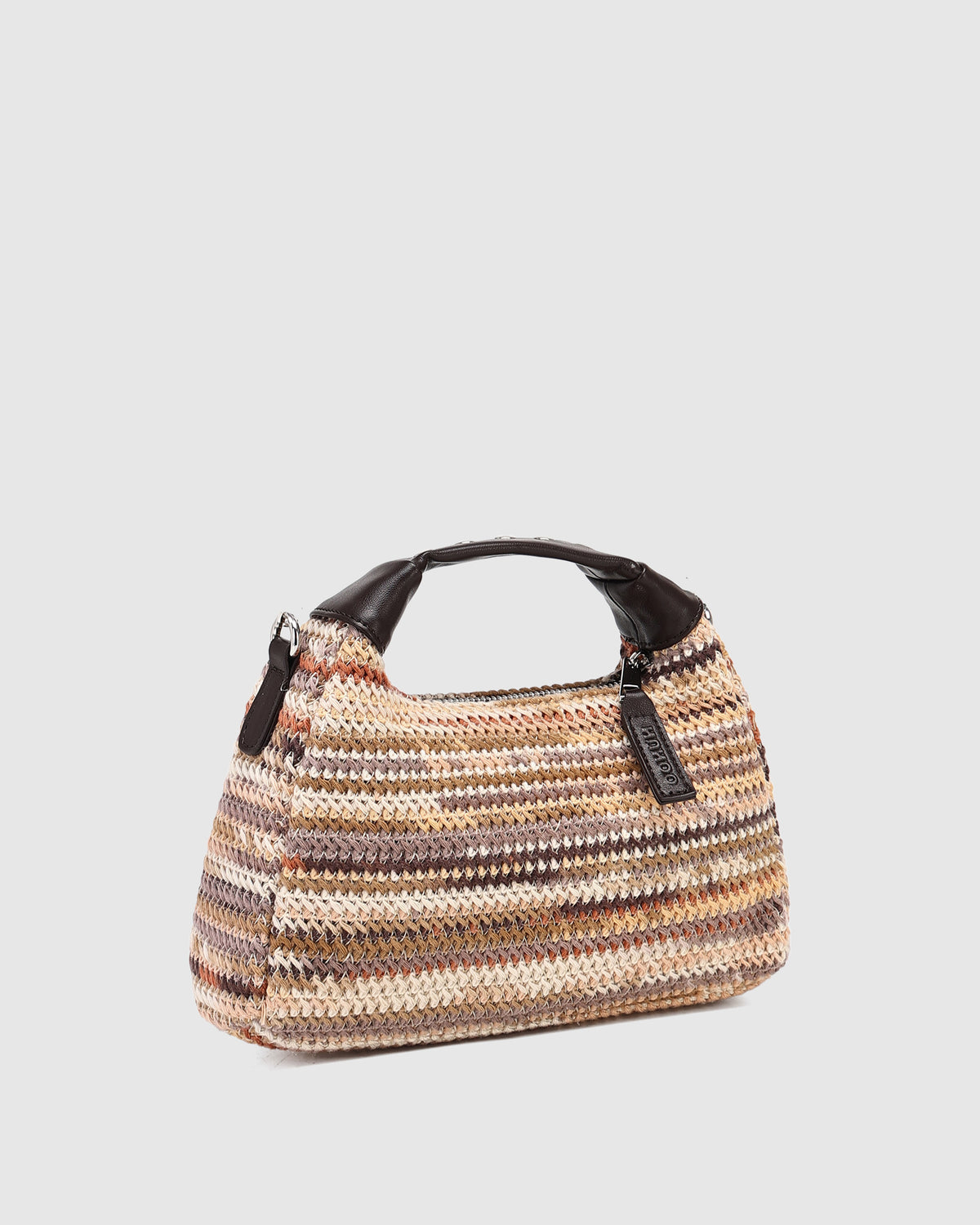 Núnoo Mini Dandy Crochet Multi Medium Brown