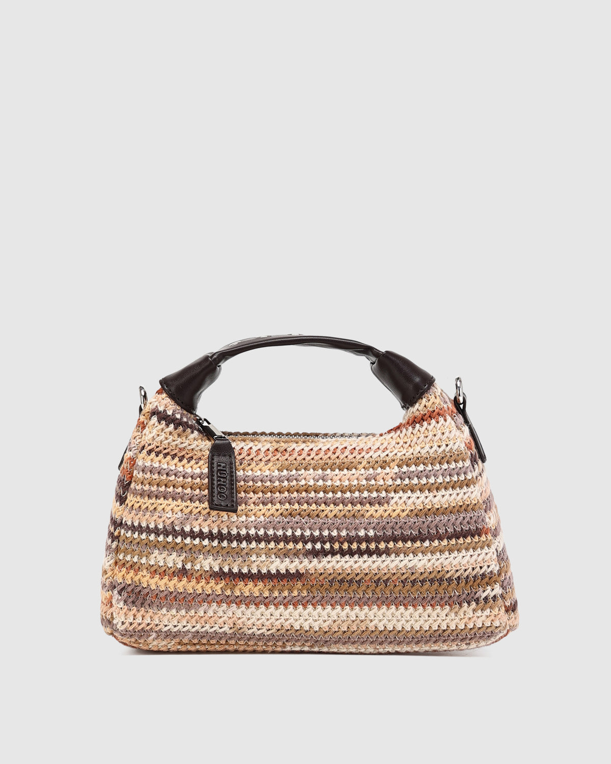 Núnoo Mini Dandy Crochet Multi Medium Brown