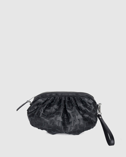 Núnoo Myra Braided Mountain Black Small bag Black